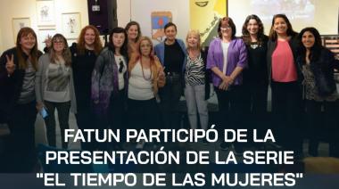 Presentación de la serie "El Tiempo de las Mujeres" en el Instituto de Formación y la Secretaría de la Mujer del PJ CABA.