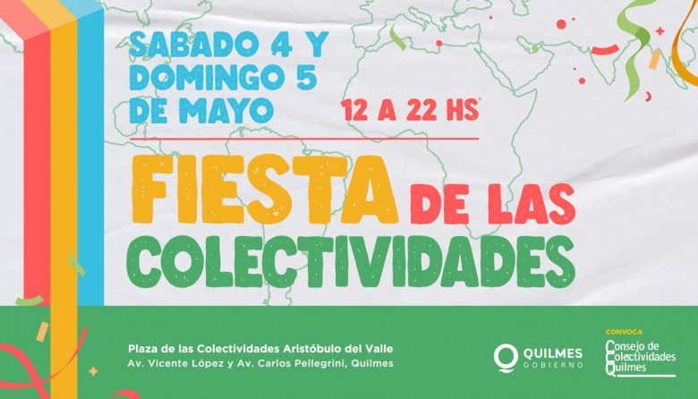 Vuelve la Fiesta de las Colectividades de Quilmes